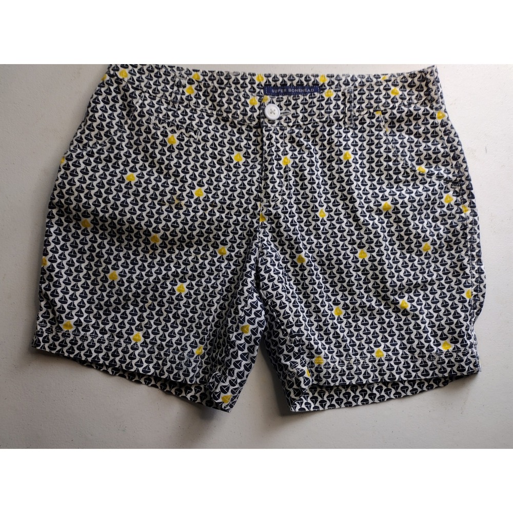 SUPER‎ BONEHEAD Columbia Sportswear Women's Shorts Sailboat Print Size 6